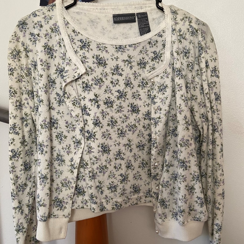 Cute Little Tank Top w/ Sweater Attached
